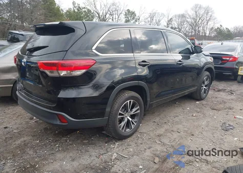 2017 Toyota Highlander Le из США, поврежденный, VIN 5TDZZRFH8HS203788